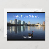 Bonjour De Orlando, Florida Carte Postale (Devant / Derrière)