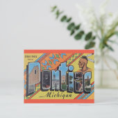Bonjour de Pontiac Michigan Carte postale (Debout devant)