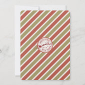 Bonjour De Votre Elfe, Carte pour notes Lettre (Dos)