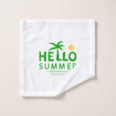 Bonjour été (Gant de toilette)