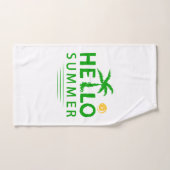 Bonjour été (Serviette à main)