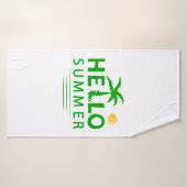 Bonjour été (Serviette de bain)