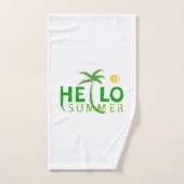 Bonjour été (Serviette à main)
