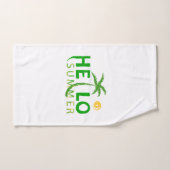 Bonjour été (Serviette à main)