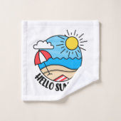 Bonjour été 2 (Gant de toilette)