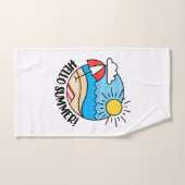 Bonjour été 2 (Serviette à main)