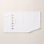 Bonjour été moderne serviette à main (Serviette à main)