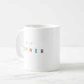 Bonjour été Mugs moderne (Devant gauche)