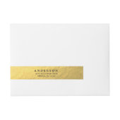 BONJOUR étiquettes d'enveloppe d'adresse (Devant)