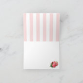 Bonjour, Franse geïnspireerde Note Kaart (Binnen)