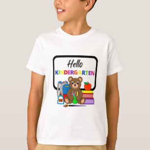 Bonjour Gardergarten School Bear T-Shirt garçon