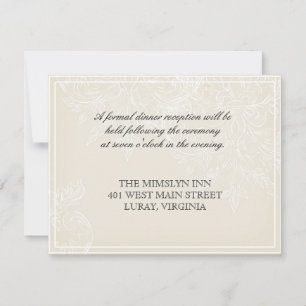 Bonjour Gloire Hydrangea Invitation de réception d