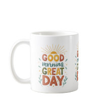 Bonjour Grand Jour Inspirationnel Café Mug
