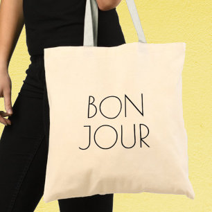 Bonjour, Hallo Frans Tote Bag