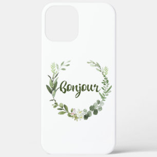 Bonjour Hallo French iPhone 12 Pro Max Hoesje