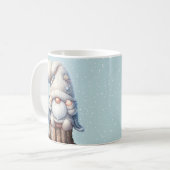 Bonjour Hiver Gnome Café Mug (Devant gauche)