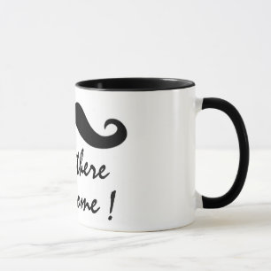 bonjour il y a beau design de tasse de café amusan