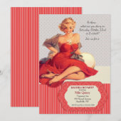 Bonjour Invitation à la soirée d'enterrement de vi (Devant / Derrière)