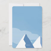 Bonjour Invitation de neige (Dos)