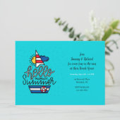 Bonjour Invitation d'été (Debout devant)