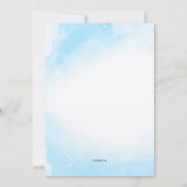 Bonjour Invitation hiver (Dos)