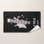 Bonjour Italie (Serviette à main)