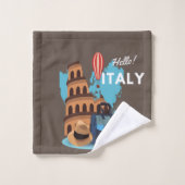 Bonjour Italie Design Ensemble de serviettes de ba (Gant de toilette)