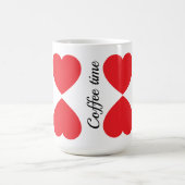 Bonjour , ❤ j'aime mon mug à café (Centre)