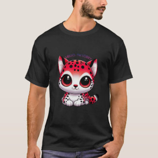 Bonjour Je suis désolé Basic Dark T-Shirt