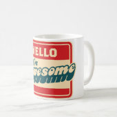 Bonjour je suis tasse impressionnante (Devant droit)