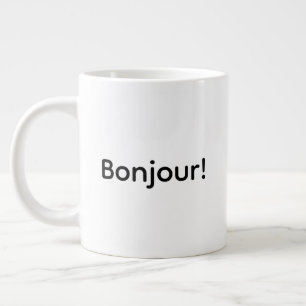 Bonjour ! Jumbo Mug