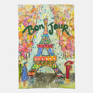 "Bonjour" Kitchen Towel Theedoek