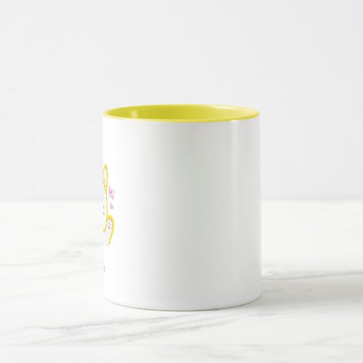 Bonjour Kitty Mug (Centre)