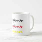 Bonjour Koffiemok (Voorkant rechts)