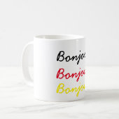 Bonjour Koffiemok (Voorkant links)