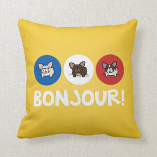 Bonjour. Kussen