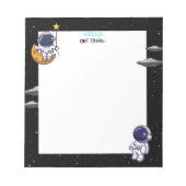 BONJOUR LÀ-BAS Bloc-notes (Devant)