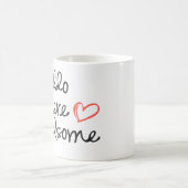 Bonjour là tasse de café belle (Centre)