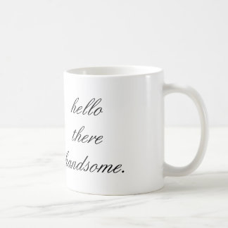 bonjour là tasse de café belle