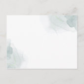 Bonjour le monde faire-part de naissance carte pos (Dos)