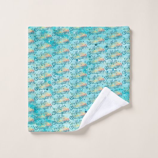 Bonjour l'été (Gant de toilette)