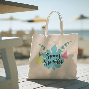 Bonjour l'été avec Sac Fourre-Tout Tropical Flaman