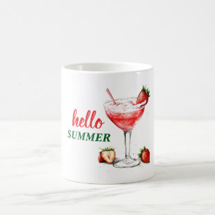 Bonjour l'été Mug Cocktail aux Fraises