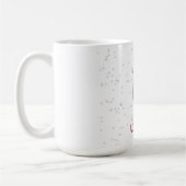 "Bonjour l'hiver" mug de snowman (Gauche)