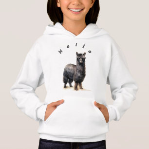 Bonjour Llama pour enfant Unisex personnalisée. Ll