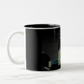 Bonjour Londres Mug à café à deux tons (Gauche)