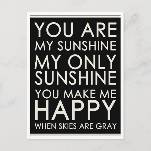 Bonjour, Love Motivational Citation Vierge Carte p (Devant)