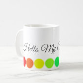 Bonjour ma tasse de soleil (Devant gauche)