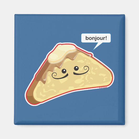 Bonjour. Magneet (Voorkant)
