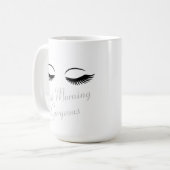 Bonjour Magnifique café Mug (Devant gauche)